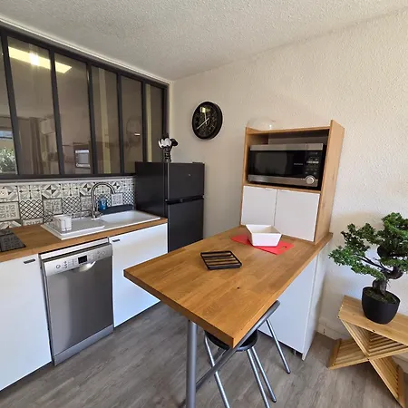 Appartement Abbaye Du Cap Tres Joli 2 Pieces Moderne Et Climatise Proche Port Cap D'agde